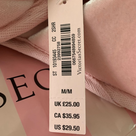 Pink Victoria’s Secret slippers - Picture 2 of 3